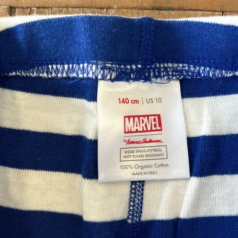 Hanna andersson marvel Spider-Man stripes pajamas